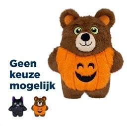 KONG HALLOWEEN SNUZZLES VLEERMUIS OF BEER ASSORTI 21,5X19X10 CM