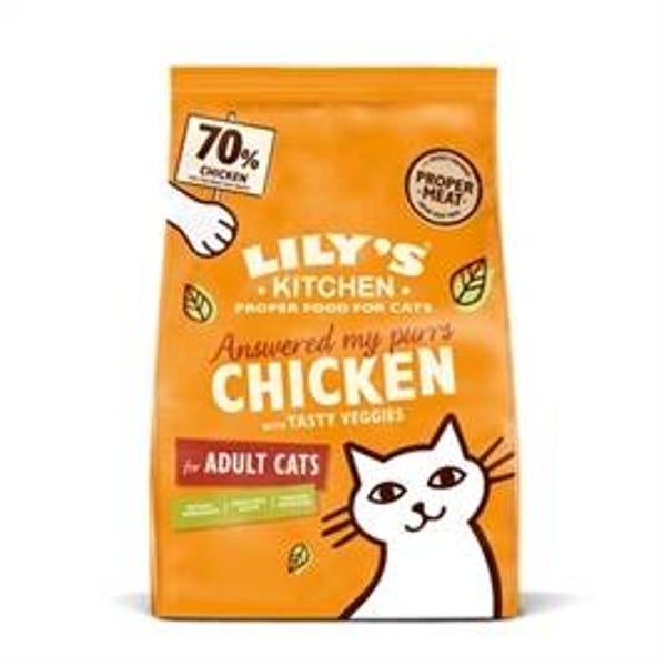 LILY'S KITCHEN CAT ADULT CHICKEN WITH TASTY VEGGIES 2 KG