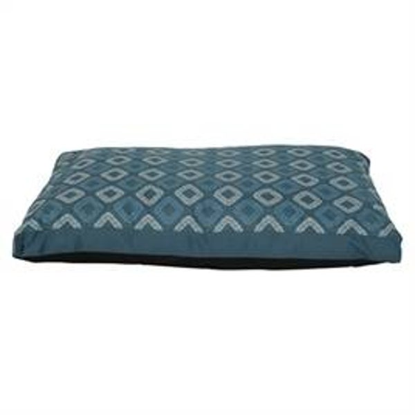 ZOLUX HONDENKUSSEN SIRIUS MET PRINT HOEKIG BLAUW 100X67X22 CM