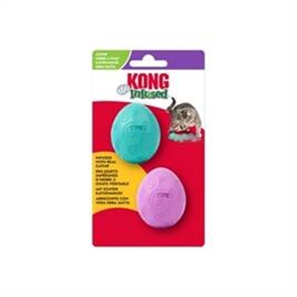 KONG INFUSED EI MET CATNIP 4X4X5 CM