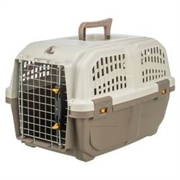 TRIXIE SKUDO TRANSPORTBOX TAUPE / ZAND 49X30X32 CM
