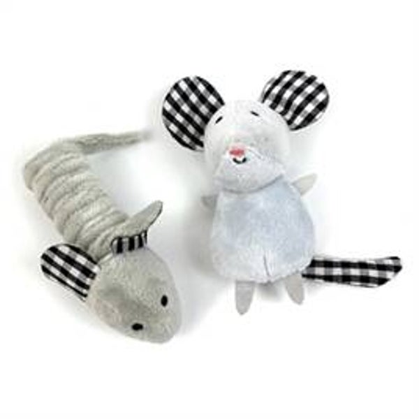 HAPPY PET TABBY PATCH MUIZEN 11 CM EN 9 CM