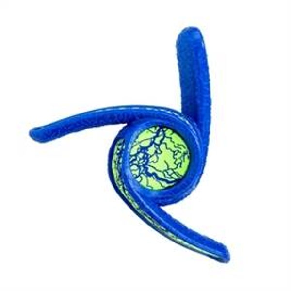 KONG WHIRLZ THROW BLAUW / GROEN 20,5X5X20,5 CM