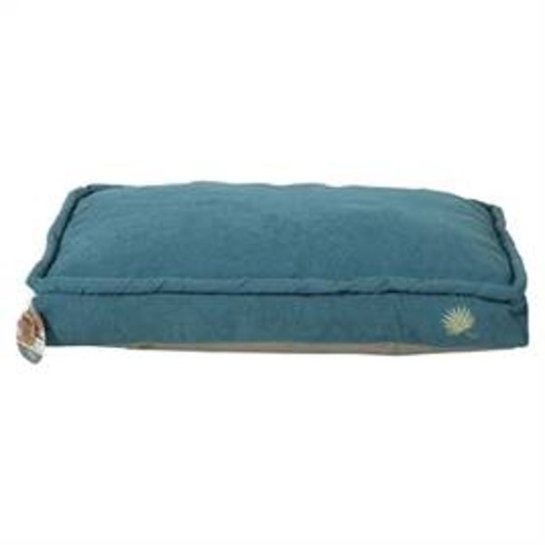 ZOLUX HONDENKUSSEN TOSCANE HOEKIG GERECYCLEDE VULLING BLAUW 92X60X16 CM