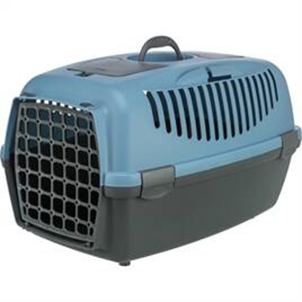 TRIXIE REISMAND CAPRI DONKERGRIJS / PASTELBLAUW 40X38X61 CM