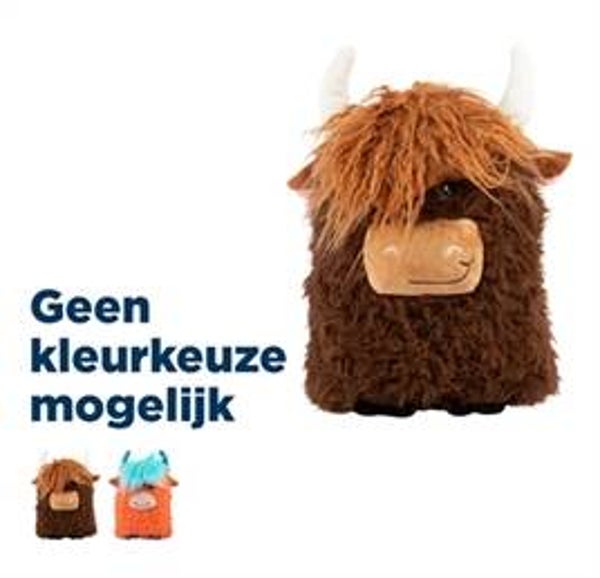 KONG COMFORT JUMBO SCHOTSE HOOGLANDER ASSORTI 37X20,5X15 CM