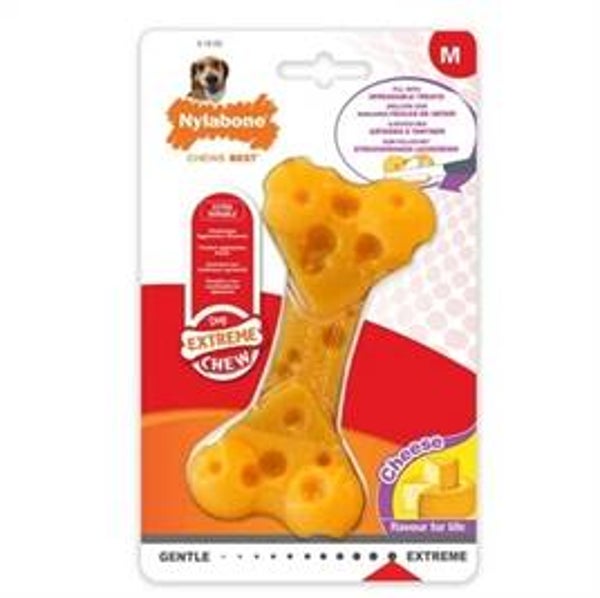 NYLABONE DURA CHEW CHEESE BONE TOT 16 KG
