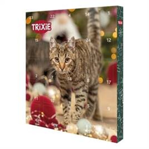 TRIXIE ADVENTSKALENDER KAT 30X3,5X34 CM
