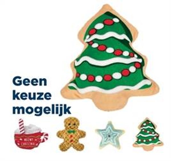 KONG HOLIDAY SCRATTLES CAFE ASSORTI 7,5X7,5X7,5 CM