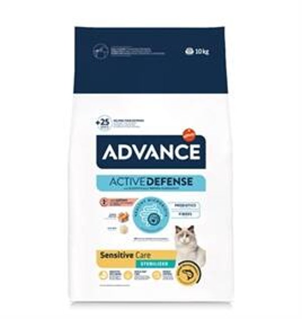 ADVANCE CAT STERILIZED SENSITIVE SALMON 10 KG