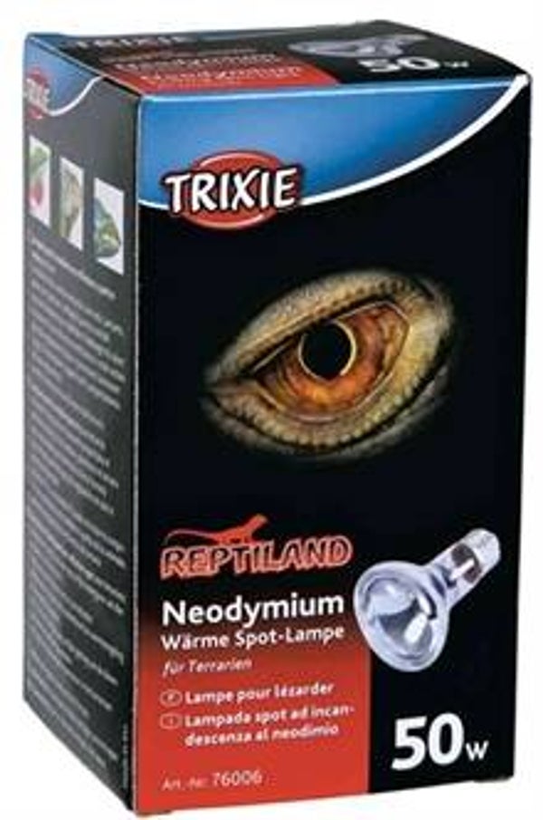 TRIXIE REPTILAND WARMTELAMP NEODYMIUM 50 WATT 6,3X6,3X10 CM 3 ST