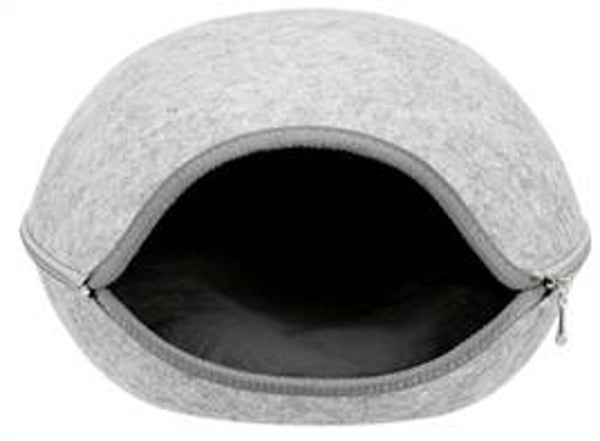 TRIXIE RELAX IGLO LUNA LICHTGRIJS 44X38X26 CM