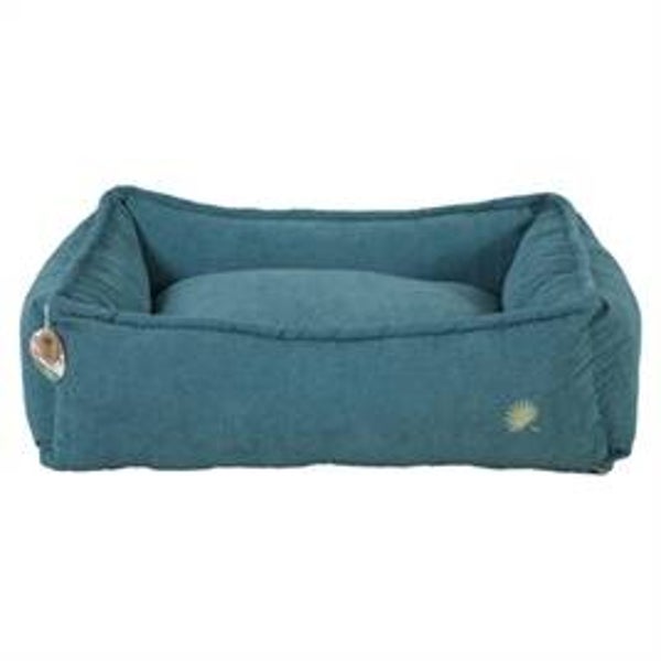 ZOLUX HONDENMAMD TOSCANE HOEKIG GERECYCLEDE VULLING BLAUW 95X76X29 CM