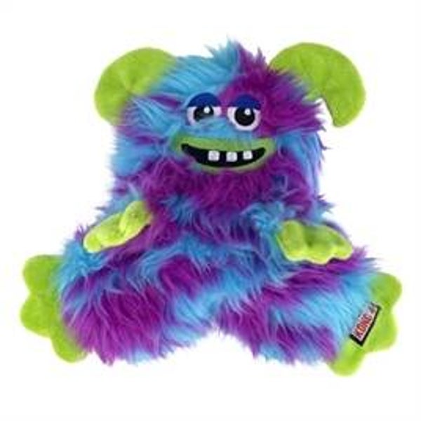 KONG FRIZZLE RAZZLE MET PIEP EN KREUKEL GELUID VERSTEVIGD 20X25X6 CM