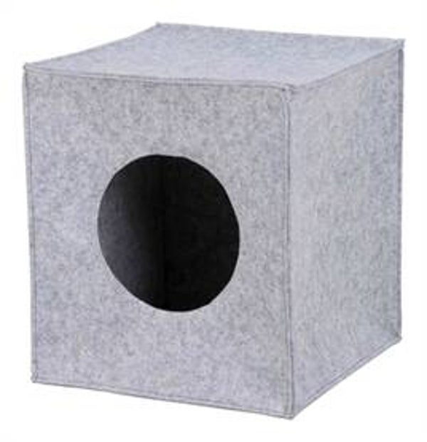 TRIXIE KATTENMAND IGLO ANTON GRIJS 37X33X33 CM