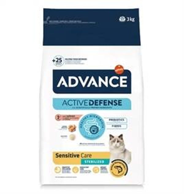 ADVANCE CAT STERILIZED SENSITIVE SALMON 3 KG