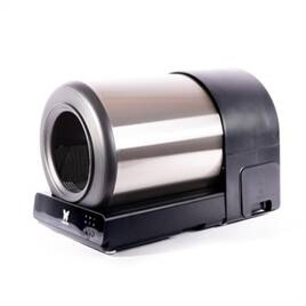 MARTIN AUTOMATISCHE KATTENBAK TUNNEL RVS 71X43X49 CM