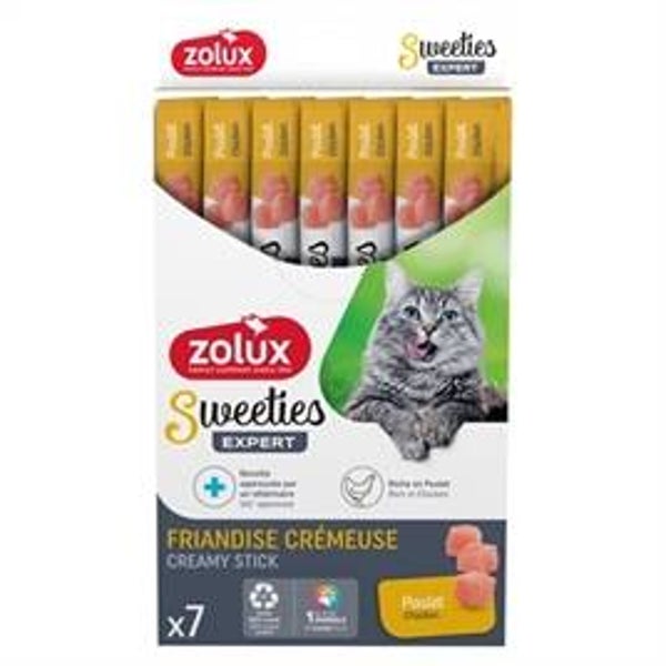 ZOLUX SWEETIES EXPERT CREAMY STICK KIP 7X14 GR