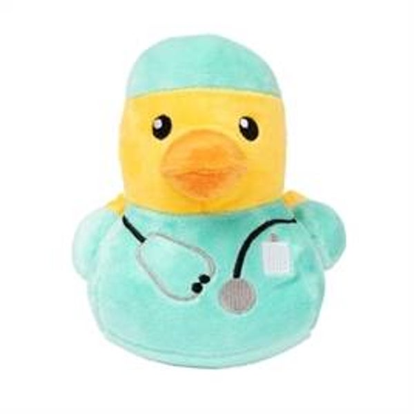 FUZZYARD DUCK DUCKTOR PLUCHE 16X15X17 CM