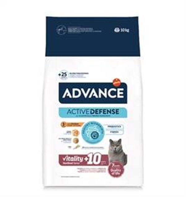 ADVANCE CAT STERILIZED SENSITIVE SENIOR 10 + 10 KG