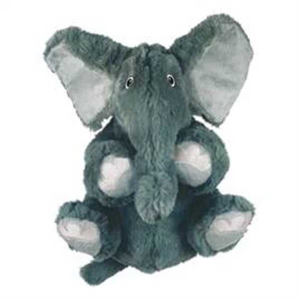 KONG COMFORT KIDDOS OLIFANT GRIJS 12,5X15X10 CM