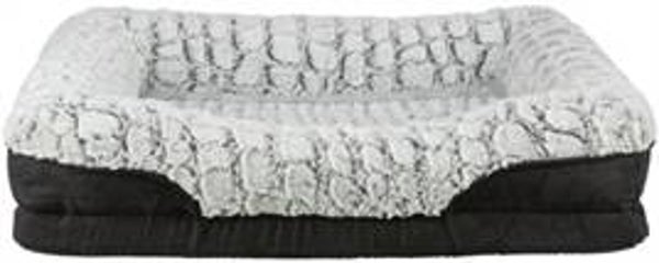 TRIXIE VITAL HONDENMAND LINO HOEKIG ZWART / GRIJS 70X55 CM