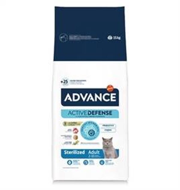 ADVANCE CAT STERILIZED TURKEY 15 KG