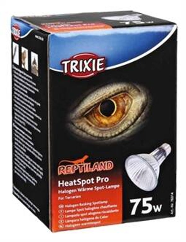 TRIXIE REPTILAND HEATSPOT PRO WARMTELAMP HALOGEEN 75 WATT 8,1X8,1X10,8 CM