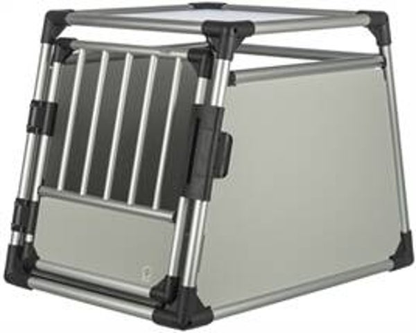 TRIXIE TRANSPORTBOX ALUMINIUM M-L 63X65X90 CM