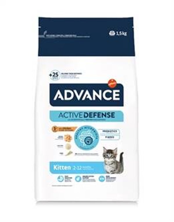 ADVANCE CAT KITTEN CHICKEN / RICE 1,5 KG