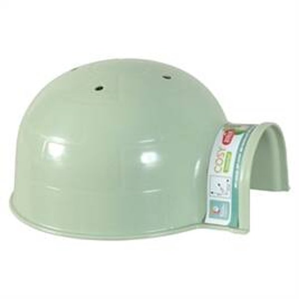 ZOLUX IGLO KNAAGDIER PLASTIC GROEN SMALL 19X16,5X9 CM
