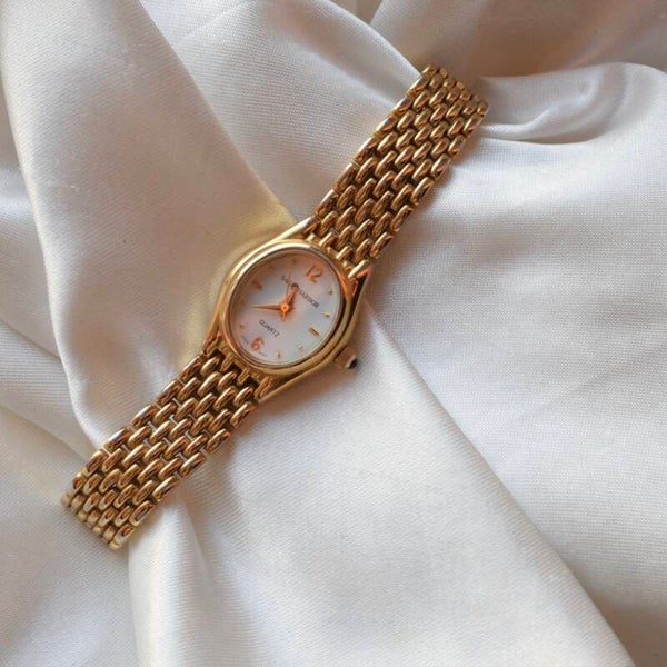 Sag Harbor 7.25” nonticking gold watch
