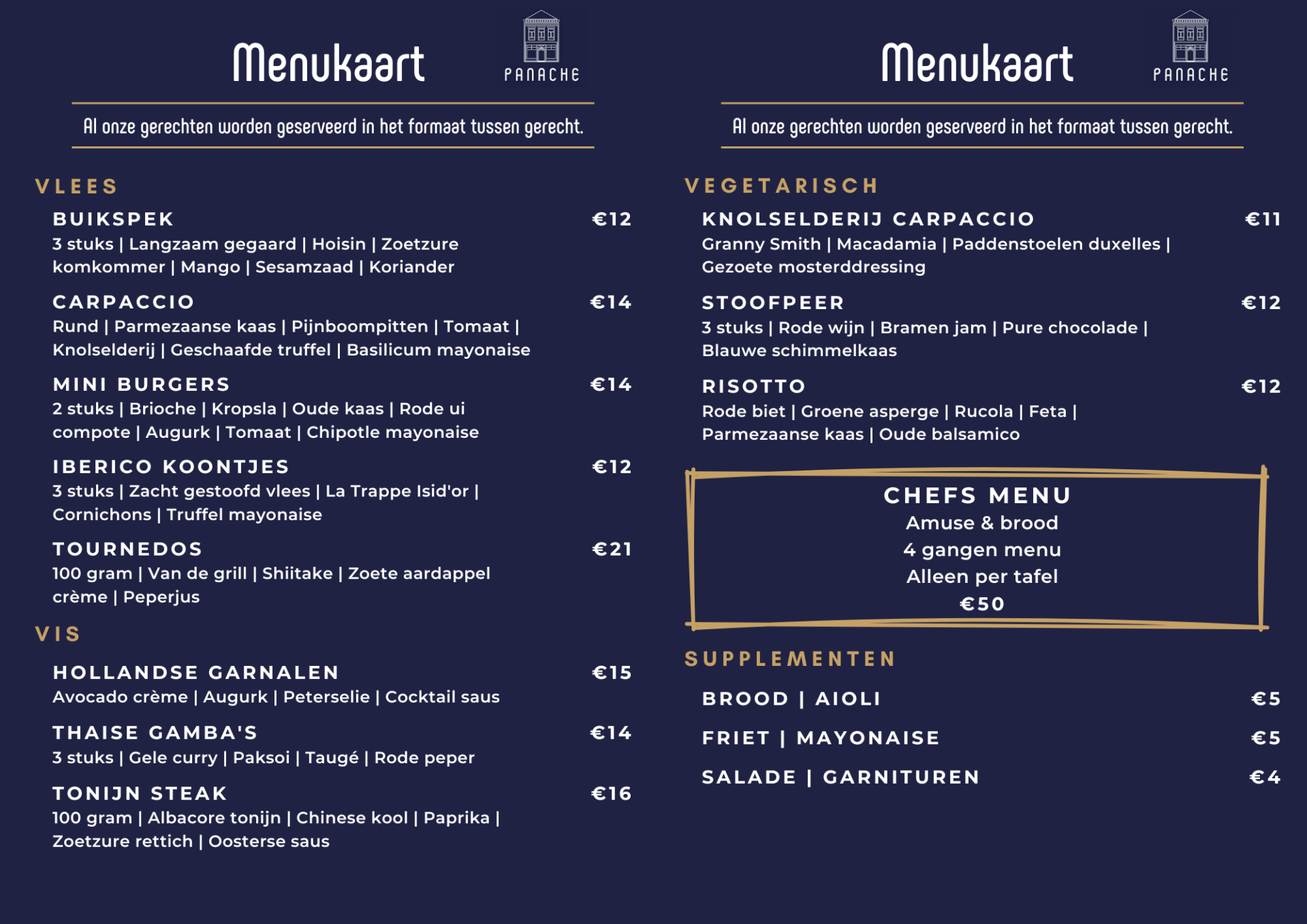 Menu | panachehelmond.nl