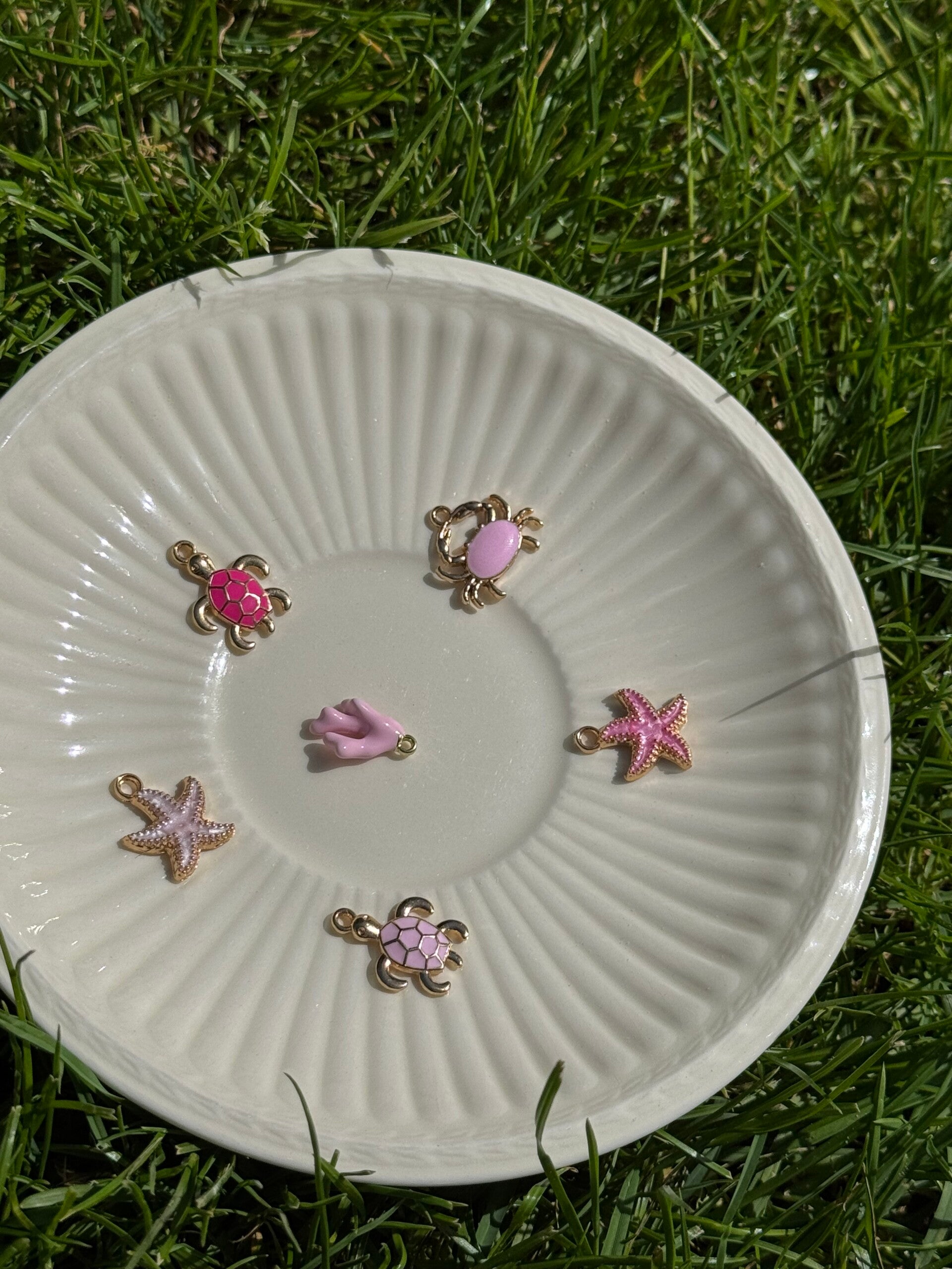 cute pink summer bedels