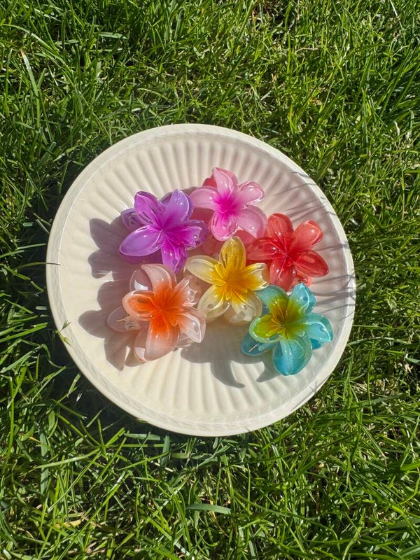 Cute flower hairclip