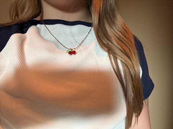 Cute cherry ketting