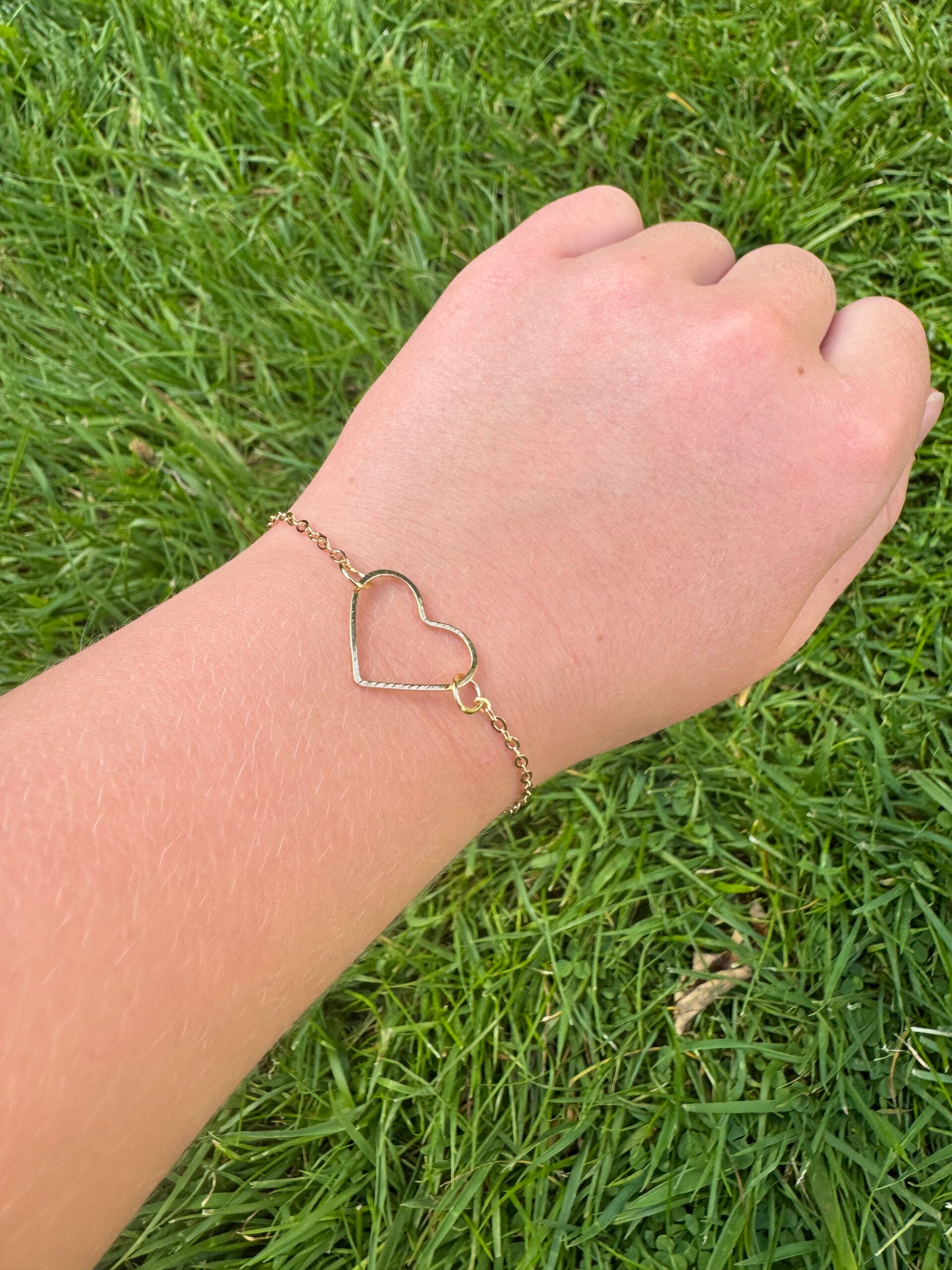 Cute hart armbandje