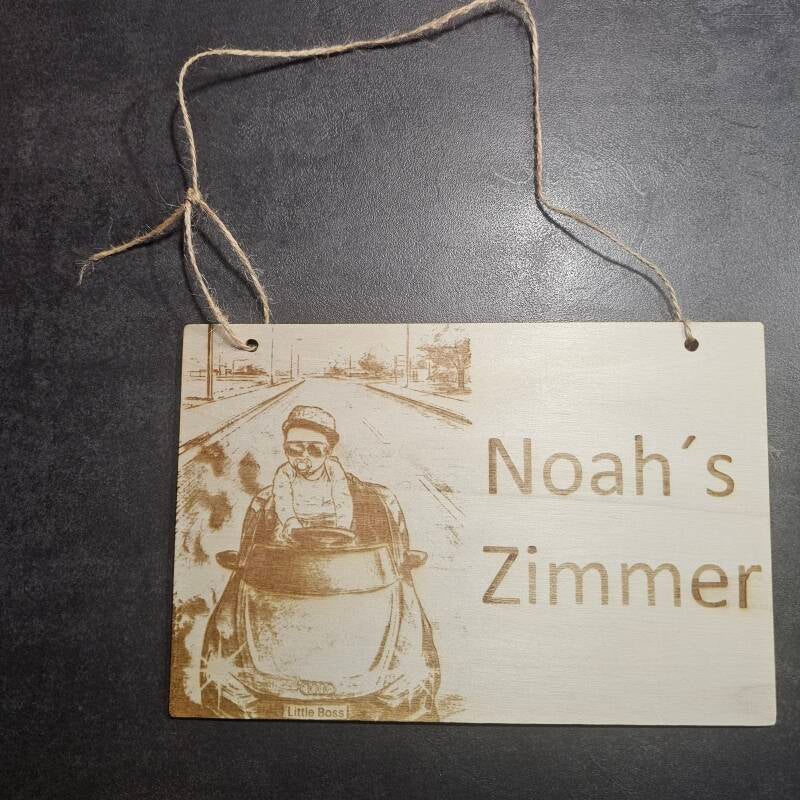 Zimmerschild für ein Kind