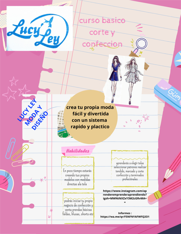 CURSO BASICO DE CORTE Y CONFECCION