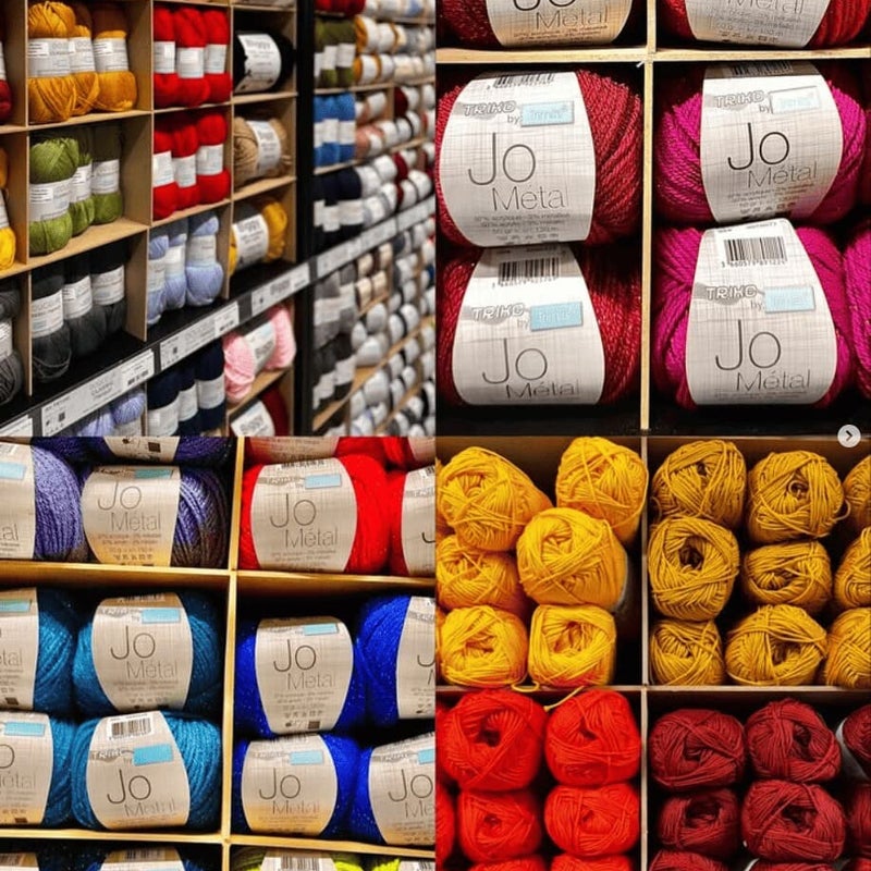 Pelotes de laine pour tricot et crochet – mercerie La Route des Tissus Limonest