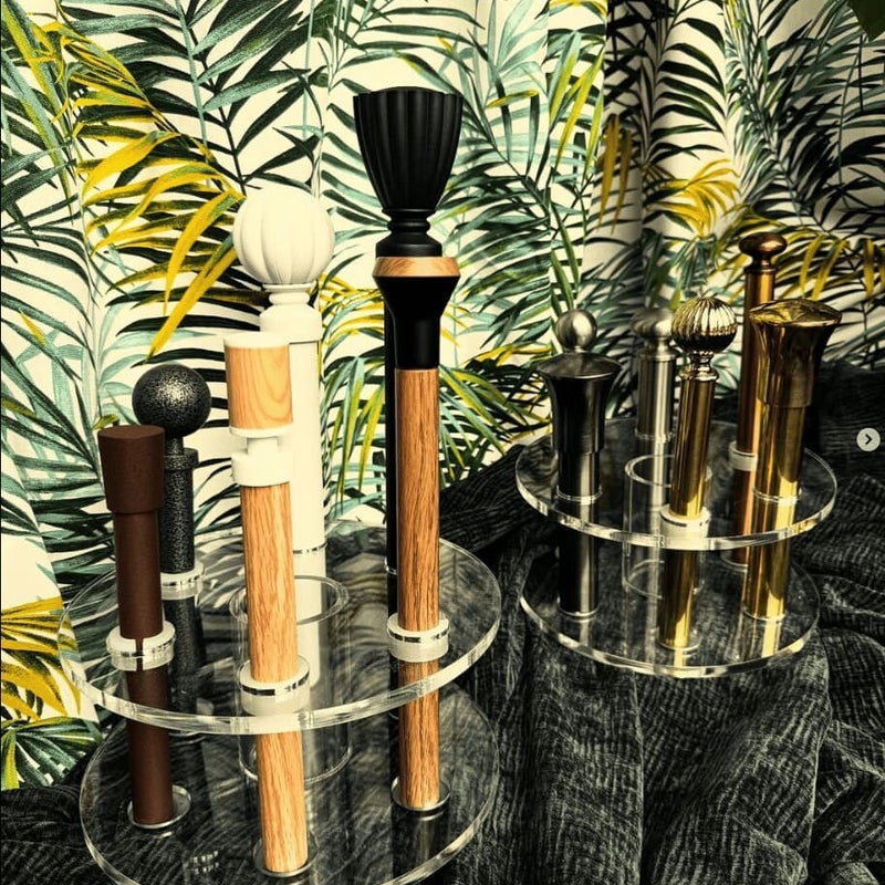 Tringles à rideaux et accessoires décoratifs – La Route des Tissus à Limonest