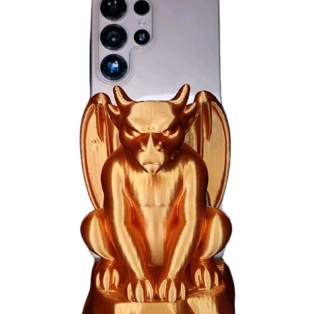 Gargoyle phone stand
