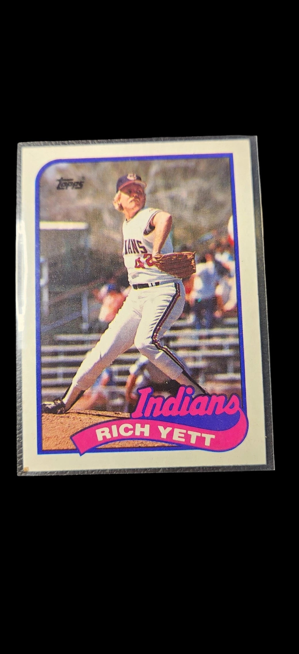 1989 Topps Rich Yett baseball card