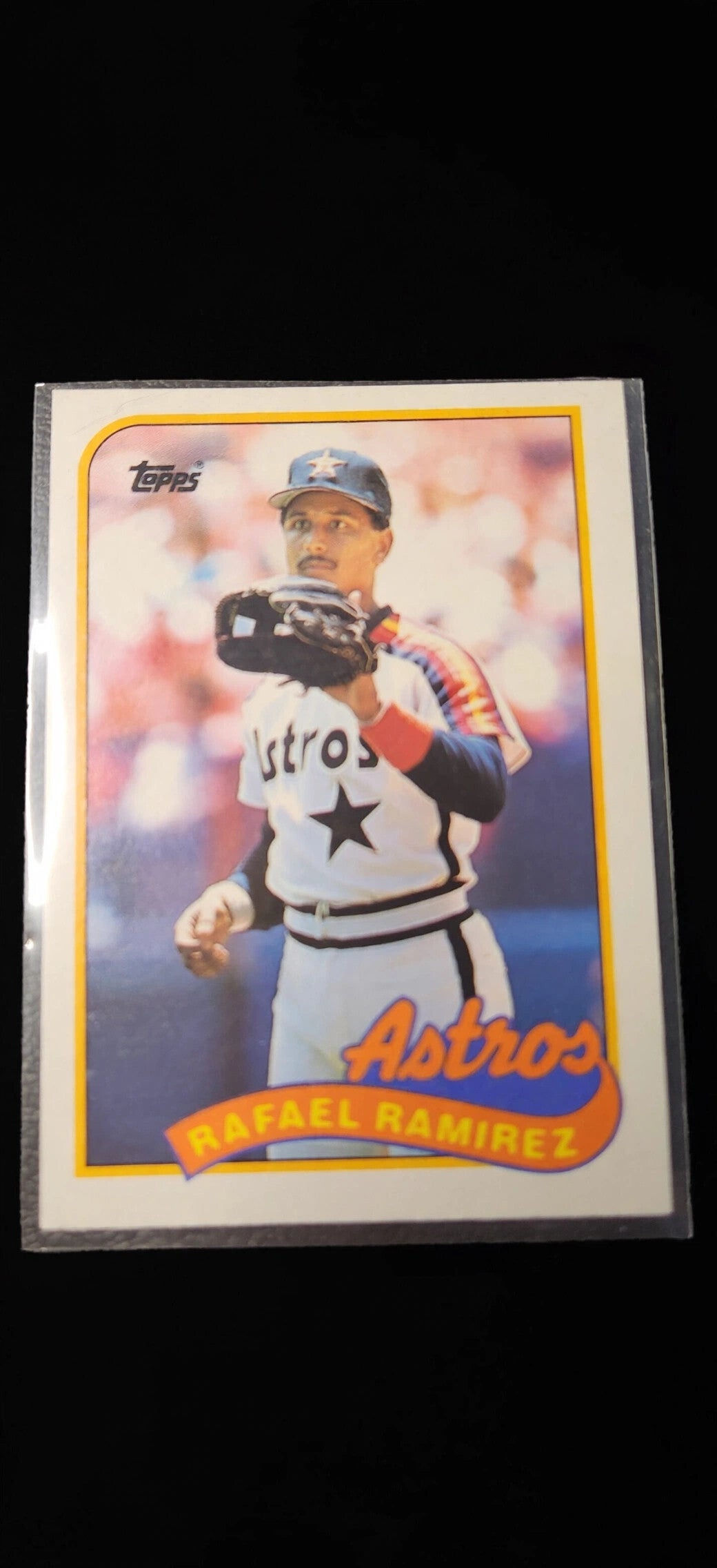 1989 Topps Rafael Ramirez baseball card