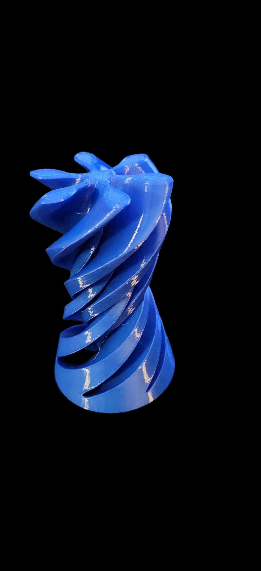 3D Printed Spiral Cone - 6 Inch