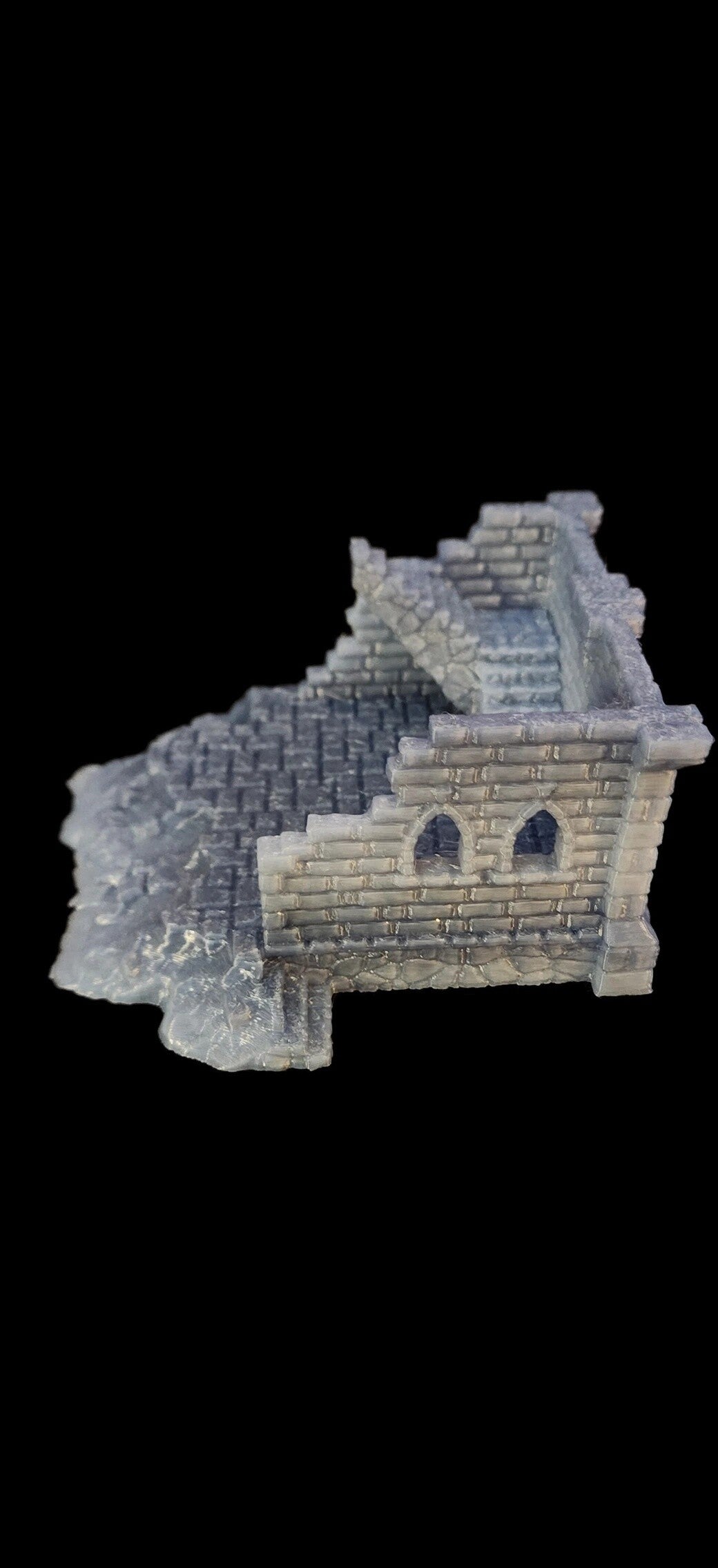 3D Printed Ruined Castle Room Terrain - 4 x 5