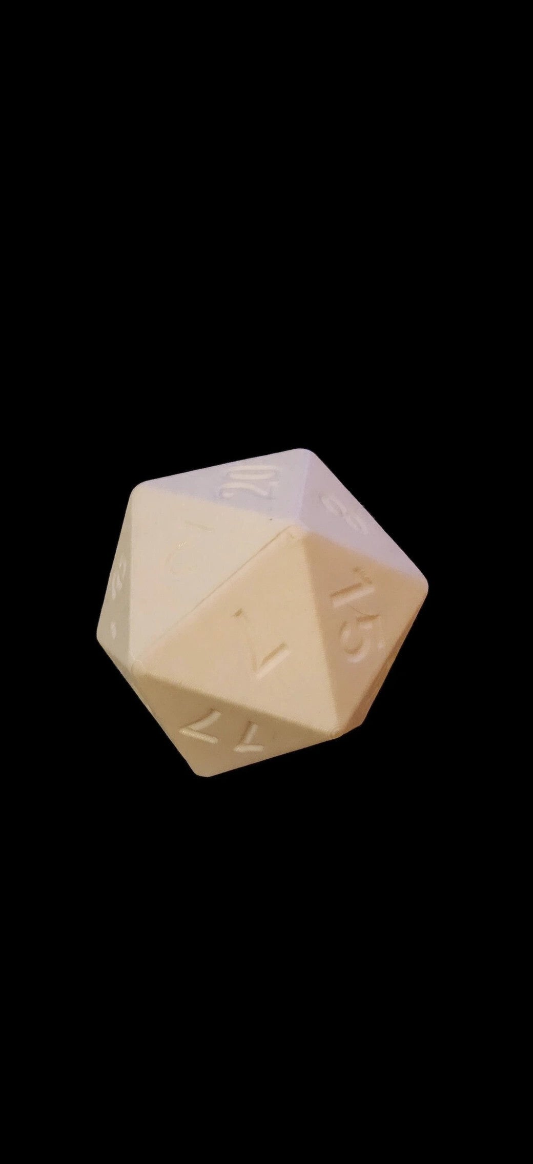 3D Printed D20 Dice Storage Box with Magnetic Lid
