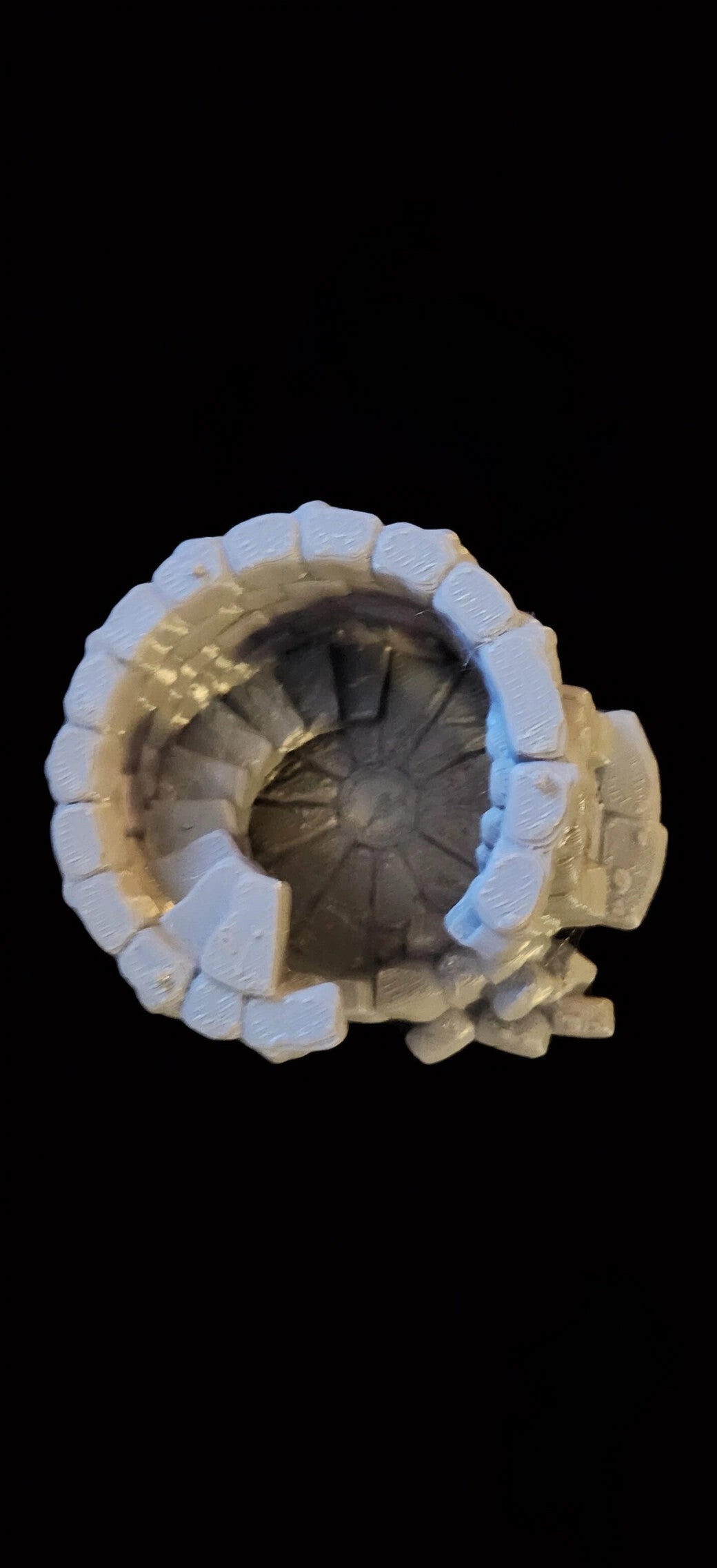 3D Printed Ruined Castle Tower Terrain - 3 Inch
