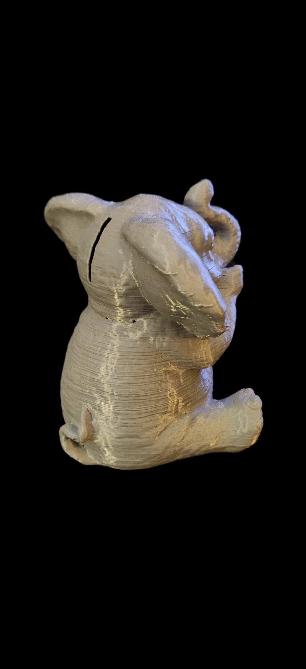 3D Printed Elephant Piggy Bank