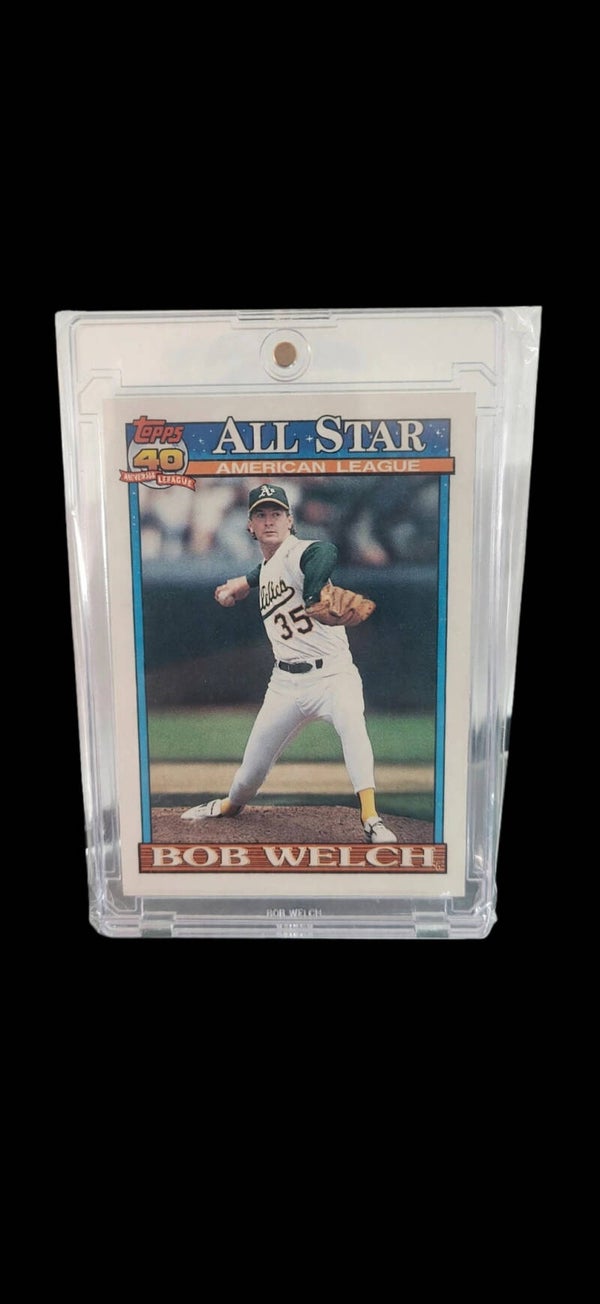 Topps 40th anniversary Bob Welch